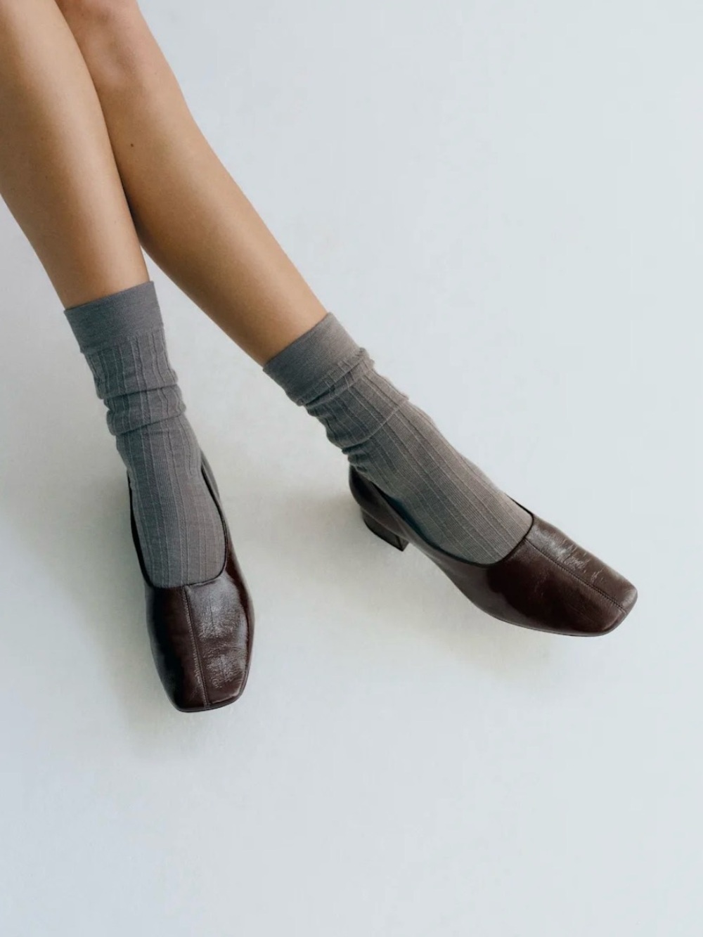 Reformation - Inez Pump in Espresso Eel - Bestseller in size 7.5 - Ref